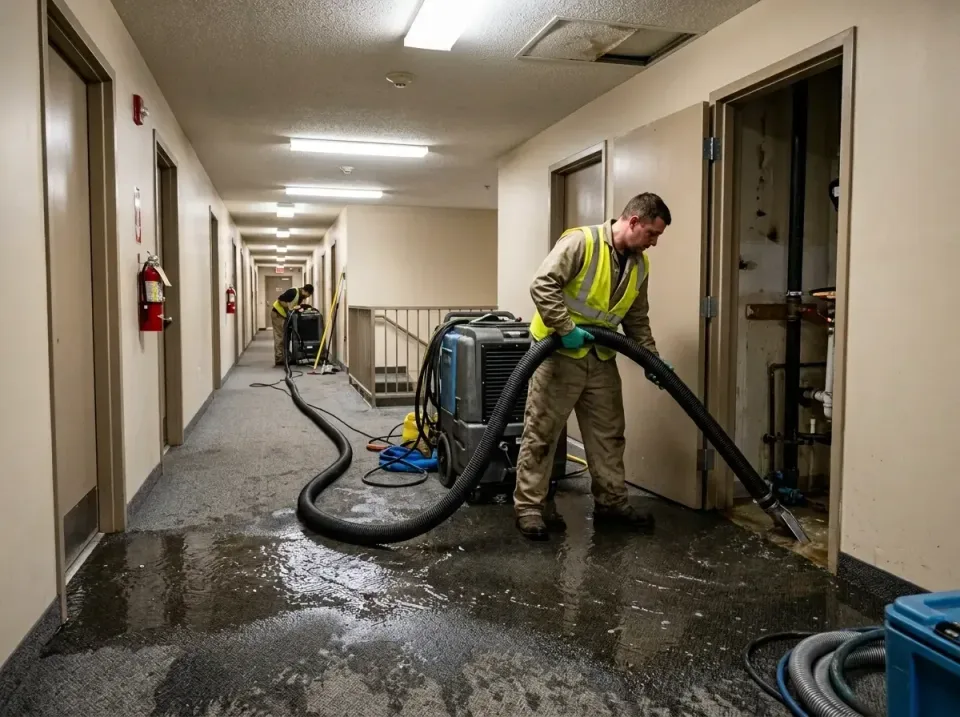 multi-unit-apartment-hallway-f-005 — frequently asked questions, Emergency Burst Pipe Water Extraction & Removal in Sylva, NC